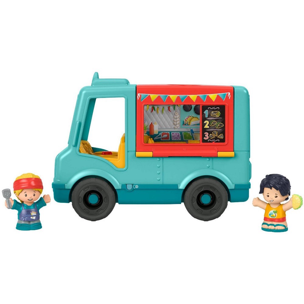 slide 4 of 6, Fisher-Price Little People Serve it up Food Truck, 1 ct