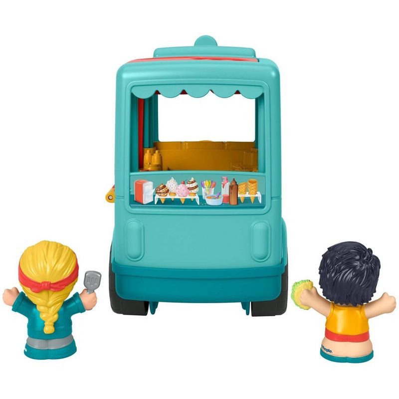 slide 4 of 6, Fisher-Price Little People Serve it up Food Truck, 1 ct