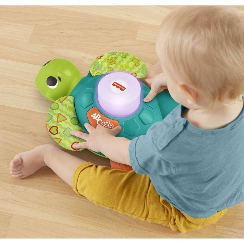 slide 6 of 6, Fisher-Price Sit-to-Crawl Sea Turtle, 1 ct