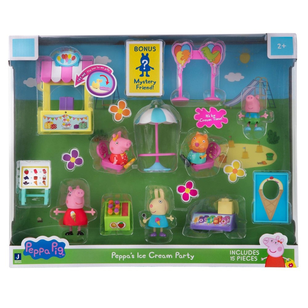 slide 2 of 8, Peppa Pig Ice Cream Time Deluxe Playtime Set, 1 ct