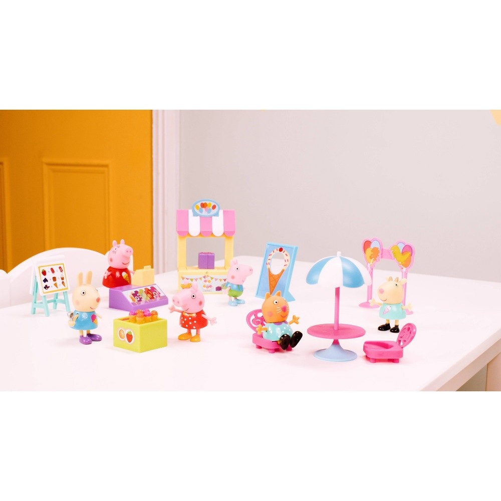 slide 6 of 8, Peppa Pig Ice Cream Time Deluxe Playtime Set, 1 ct