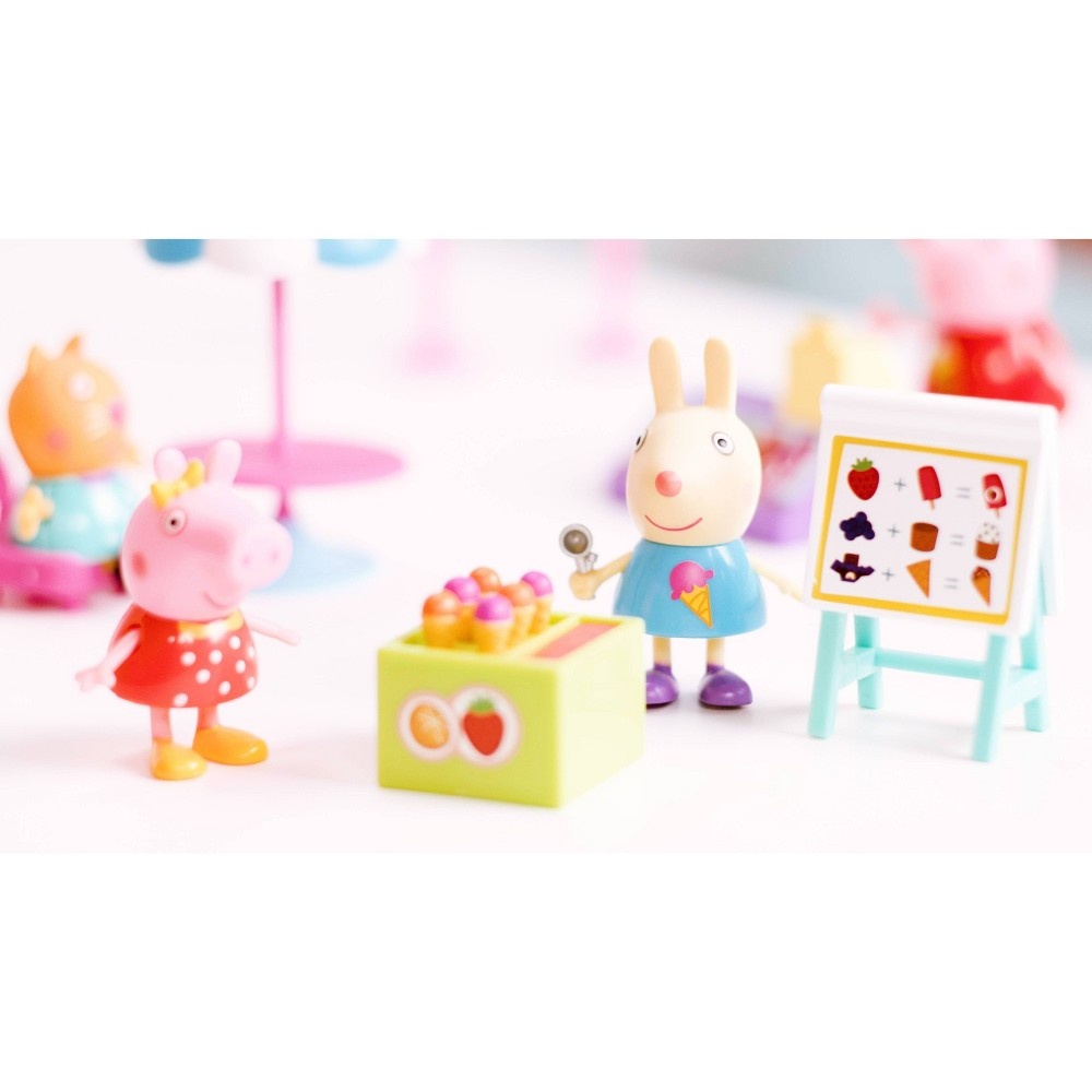 slide 7 of 8, Peppa Pig Ice Cream Time Deluxe Playtime Set, 1 ct