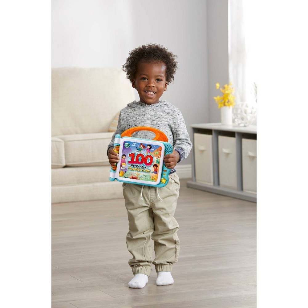 slide 3 of 10, LeapFrog 100 Words About Places I Go Bilingual Learning Book, 1 ct