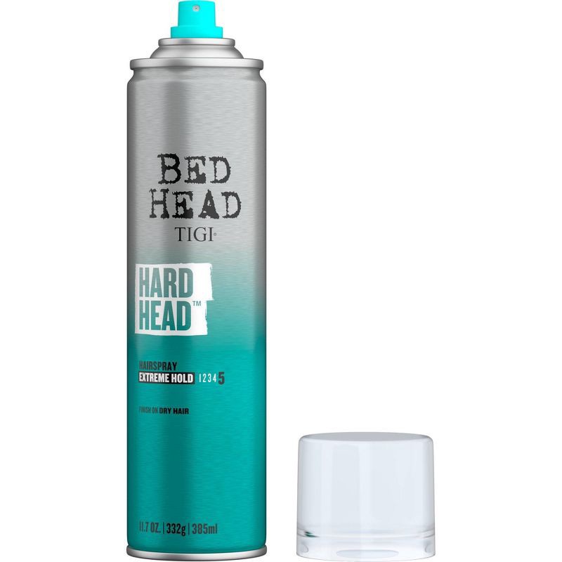 slide 4 of 4, TIGI Bed Head Hard Head Extreme Hold Hair Spray Aerosol - 11.7oz, 11.7 oz