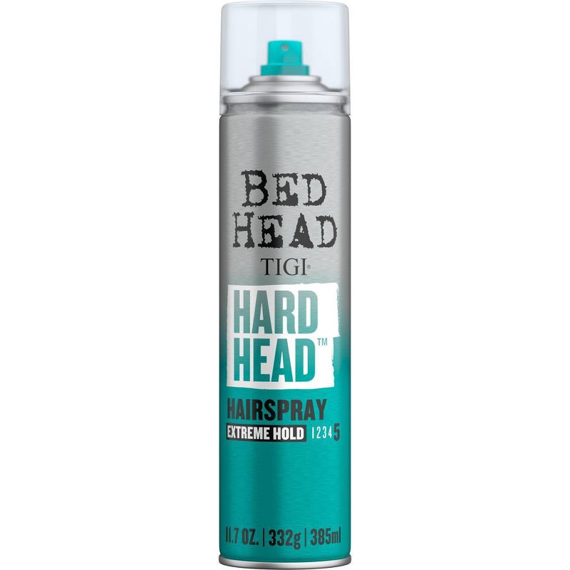 slide 1 of 4, TIGI Bed Head Hard Head Extreme Hold Hair Spray Aerosol - 11.7oz, 11.7 oz