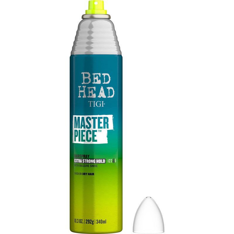 slide 4 of 4, TIGI Bed Head Masterpiece Extra Strong Hold with Massive Shine Hairspray Aerosol - 10.3oz, 10.3 oz