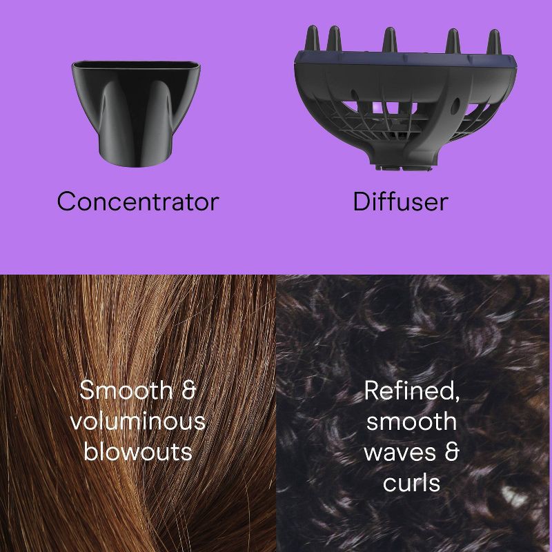slide 9 of 10, INFINITI PRO CONAIR Natural Texture Styling System Hair Dryer, 1 ct