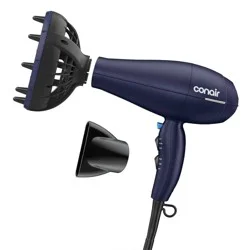 INFINITI PRO CONAIR Texture Styling System Hair Dryer: Includes Diffuser, Nozzle, 3 Heat Settings, 1875 Watts