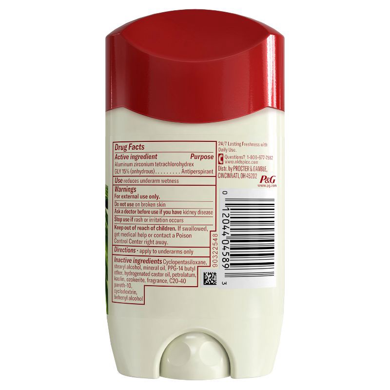 slide 7 of 8, Old Spice Anti-Perspirant Deodorant for Men - Canyon with Aloe Scent - 2.6oz, 2.6 oz