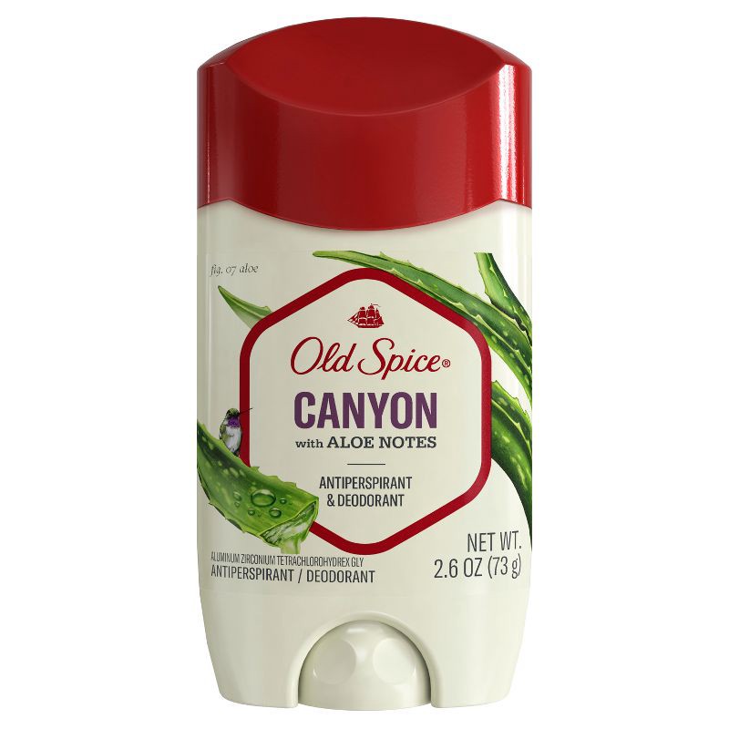 slide 1 of 8, Old Spice Anti-Perspirant Deodorant for Men - Canyon with Aloe Scent - 2.6oz, 2.6 oz