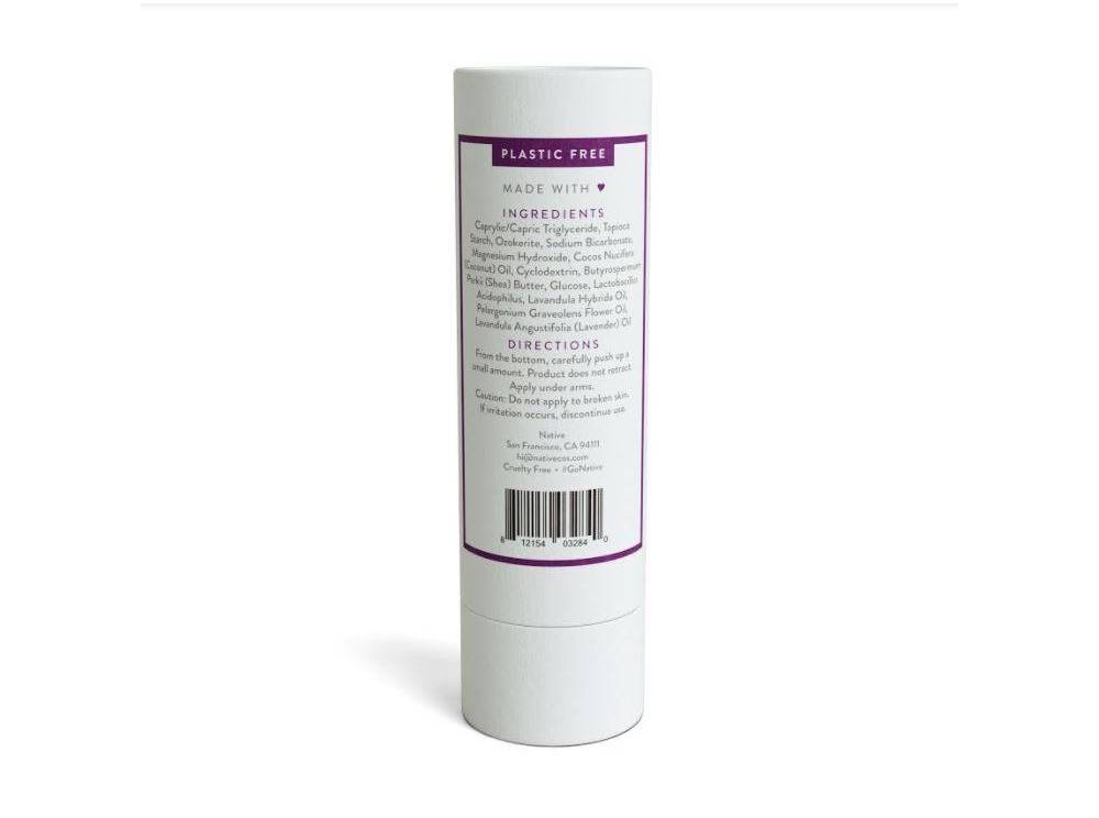 slide 5 of 11, Native Plastic Free Lavender & Rose Deodorant for Women, 2.65 oz