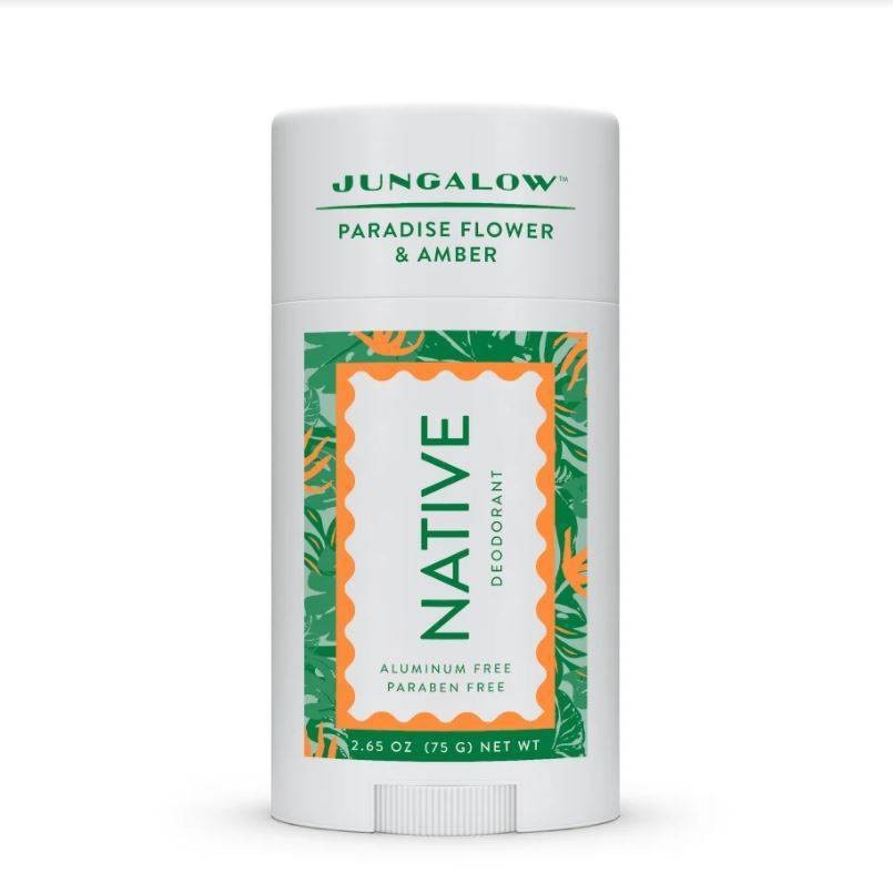 slide 1 of 5, Native x Jungalow Paradise Flower & Amber Deodorant for Women, 2.65 oz