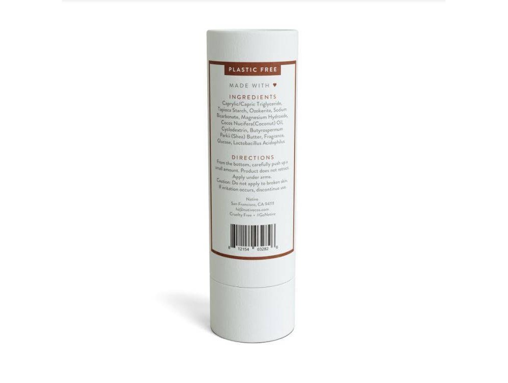 slide 5 of 13, Native Plastic Free Native Natural Deodorant, Coconut Vanilla for Women and Men Aluminum and Paraben Free, 2.65 oz