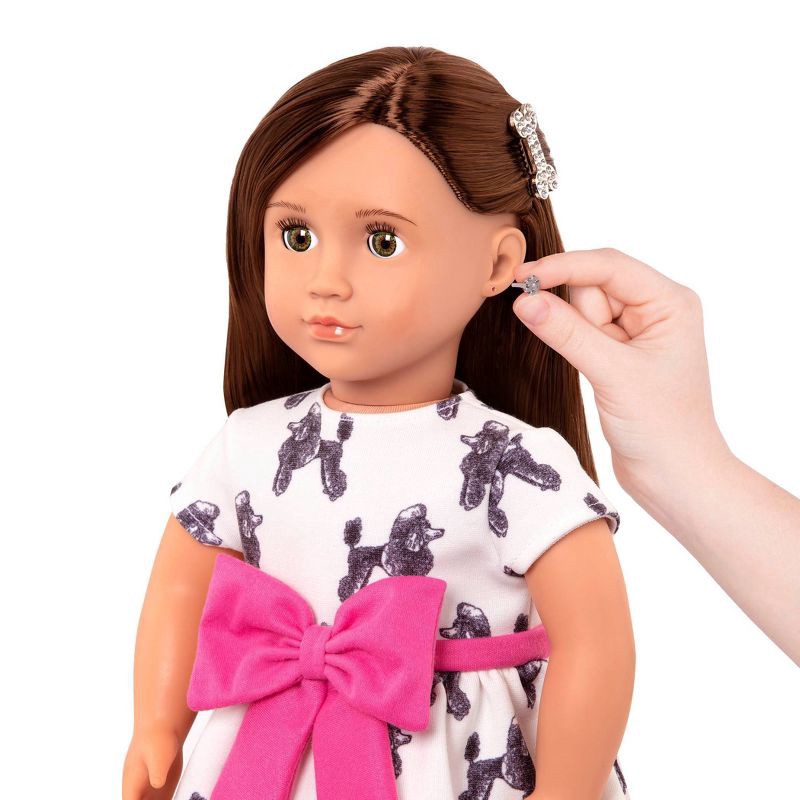 slide 2 of 6, Our Generation 18" Doll with Jewelry Box & Pierced Ears - Nancy, 1 ct
