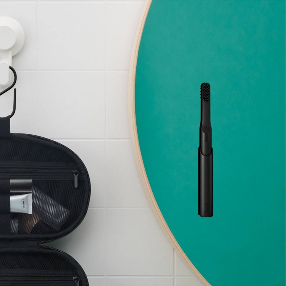 slide 14 of 19, quip Plastic Smart Electric Toothbrush Starter Kit Minute Timer, Bluetooth, Free App + Travel Case - All-White, 1 ct