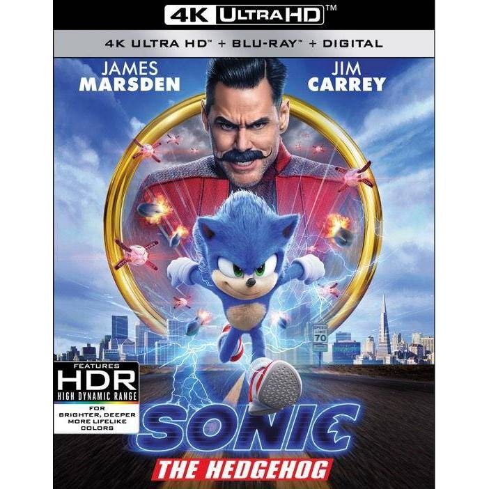 slide 1 of 1, Paramount Pictures Sonic the Hedgehog (4K/UHD), 1 ct