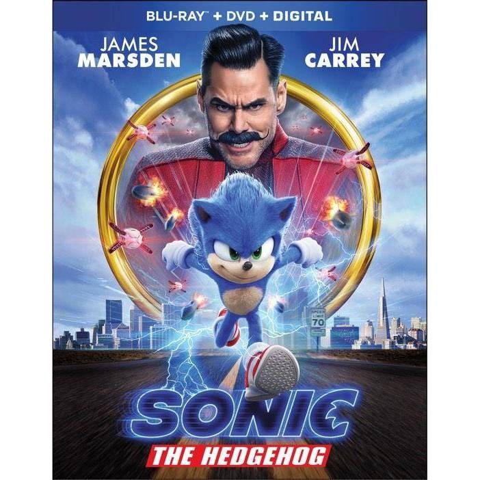 slide 1 of 1, Paramount Pictures Sonic the Hedgehog (Blu-ray + DVD + Digital), 1 ct