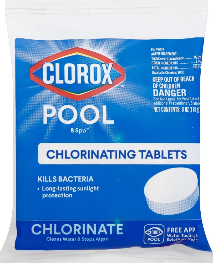 slide 1 of 1, Clorox Pool & Spa Chlorinating Tablets, 44 ct  6 oz