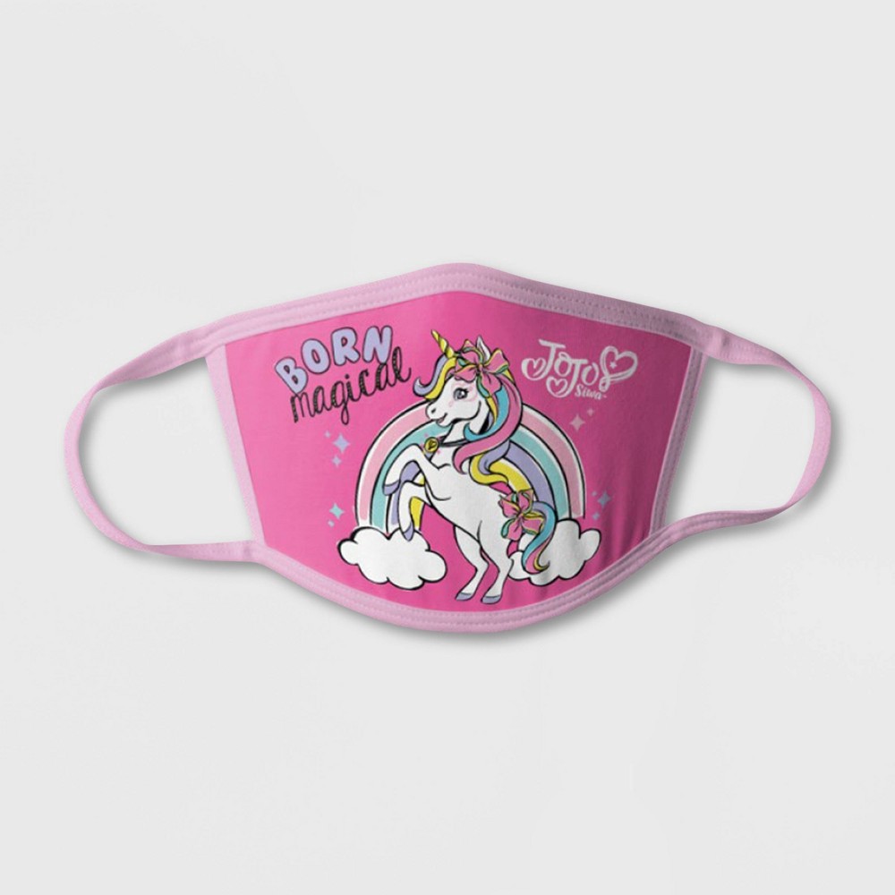 slide 3 of 4, Kids' 3pk JoJo Siwa Face Mask, 3 ct
