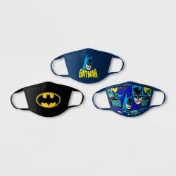 DC Comics Kids' 3pk Batman Face Mask