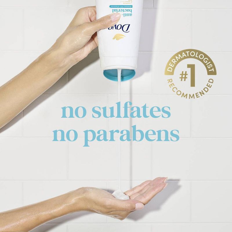 slide 7 of 13, Dove Beauty Dove Body Wash Antibacterial Care, Effectively Cleanses & Eliminates 99% of Bacteria - 20 fl oz, 20 fl oz