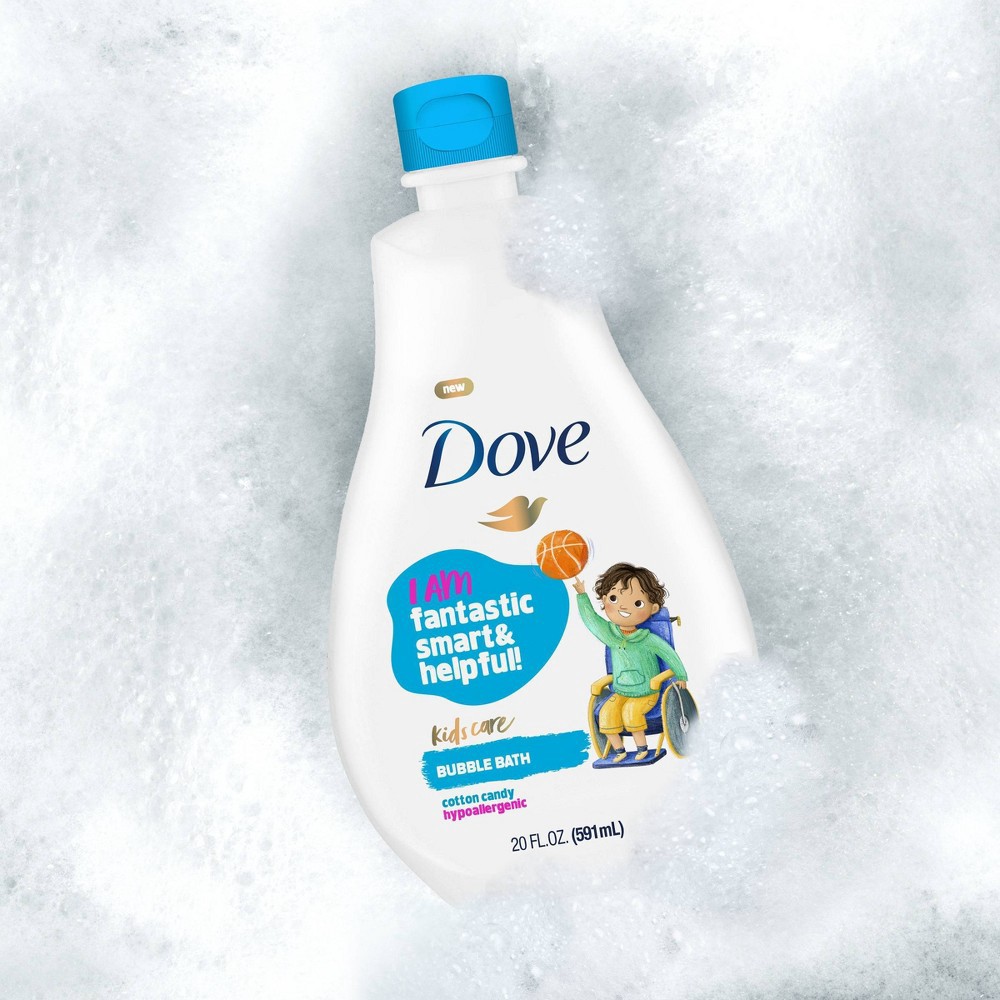 slide 2 of 7, Dove Beauty Kids Care Hypoallergenic Bubble Bath Cotton Candy - 20 fl oz, 20 fl oz