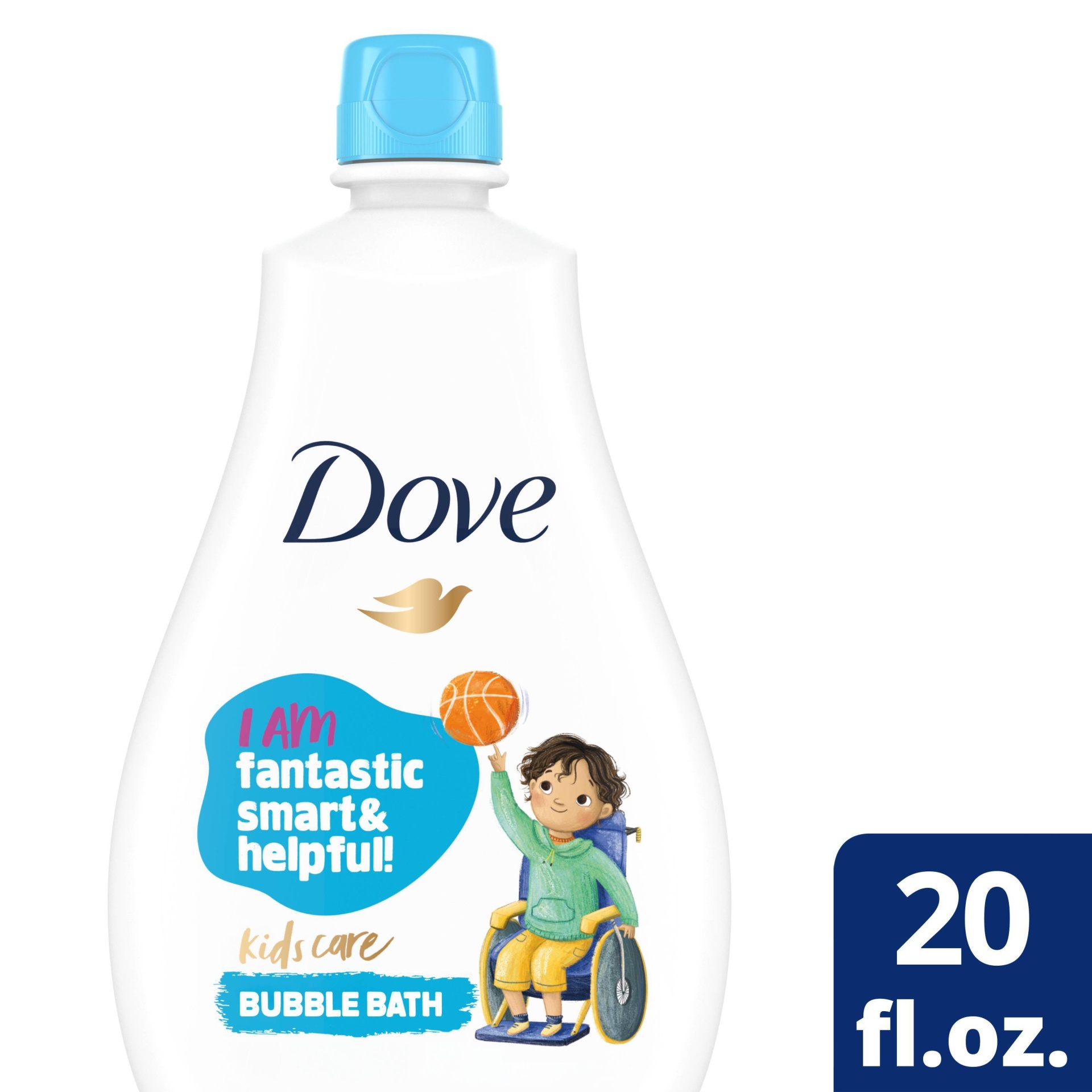 slide 1 of 7, Dove Beauty Kids Care Hypoallergenic Bubble Bath Cotton Candy - 20 fl oz, 20 fl oz