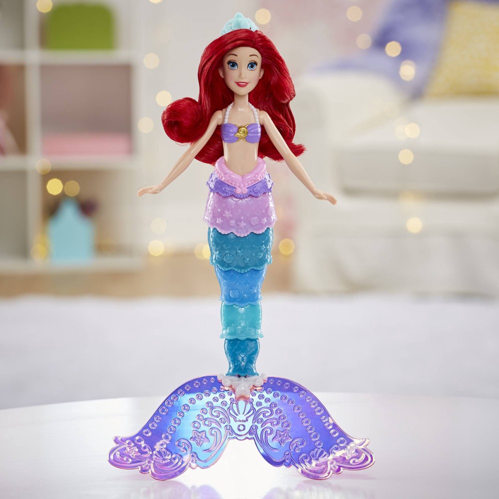 slide 2 of 9, Disney Princess Rainbow Reveal Ariel Fashion Doll, 1 ct