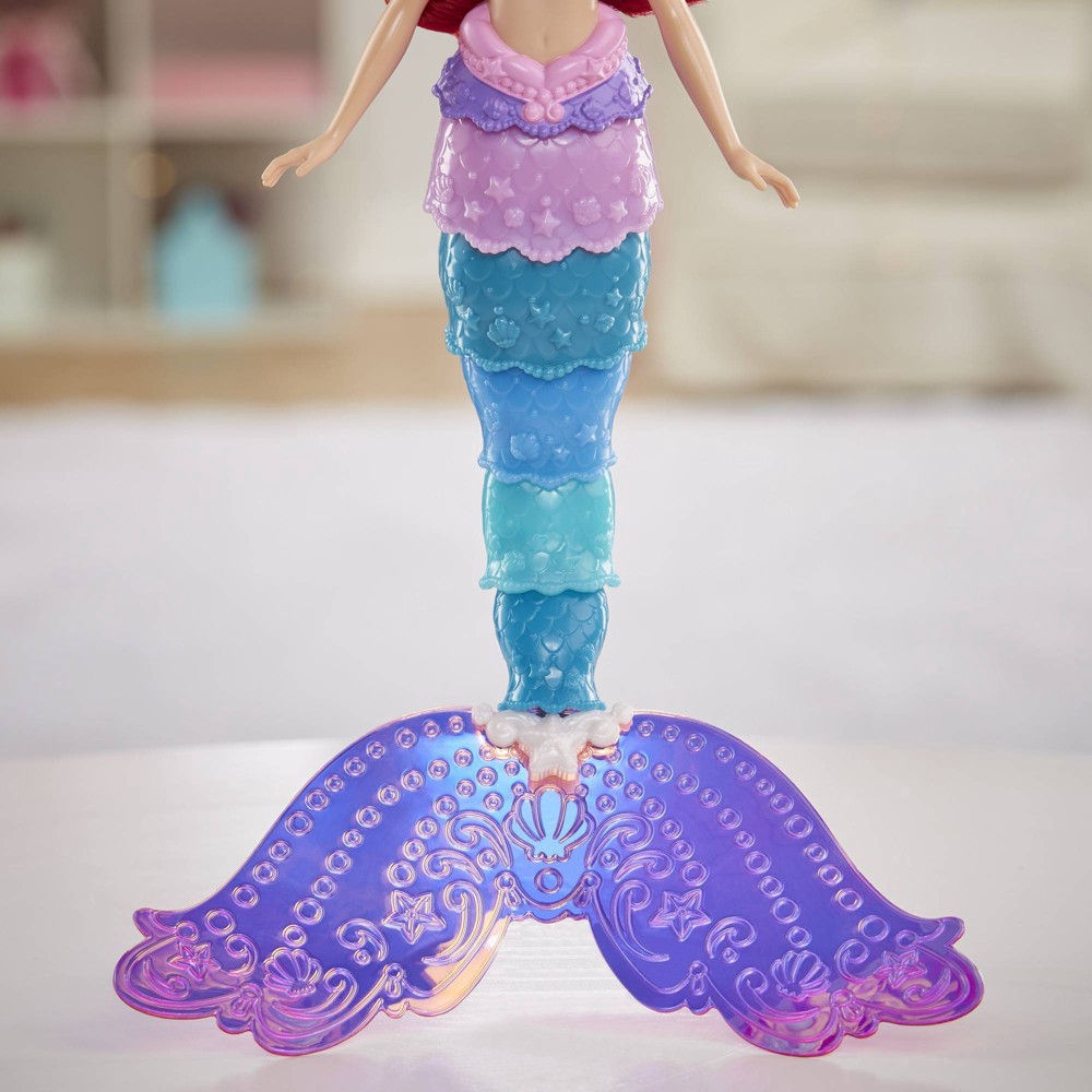 slide 6 of 9, Disney Princess Rainbow Reveal Ariel Fashion Doll, 1 ct