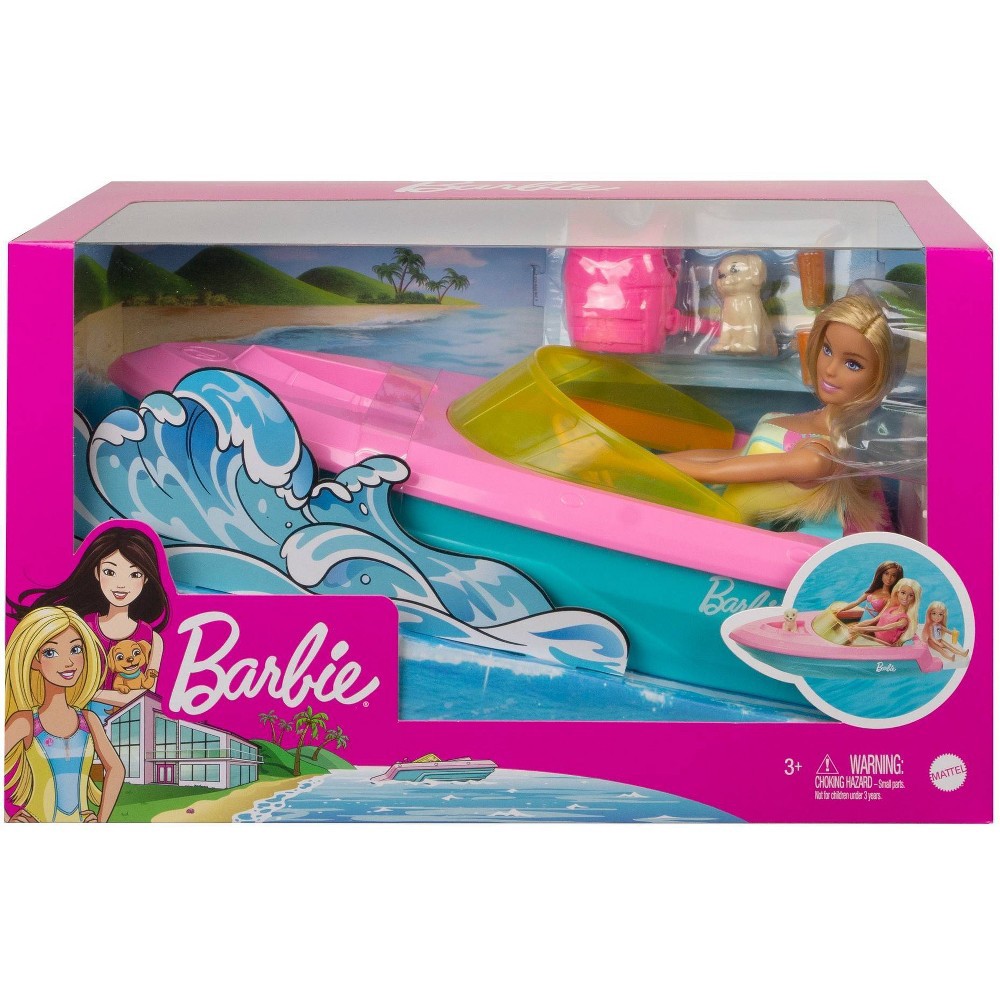 Barbie Doll & Boat Playset 1 ct Shipt