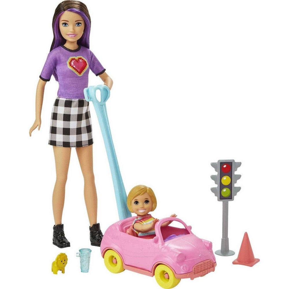 slide 4 of 4, Barbie Skipper Babysitters Inc. Toy Car Playset, 1 ct