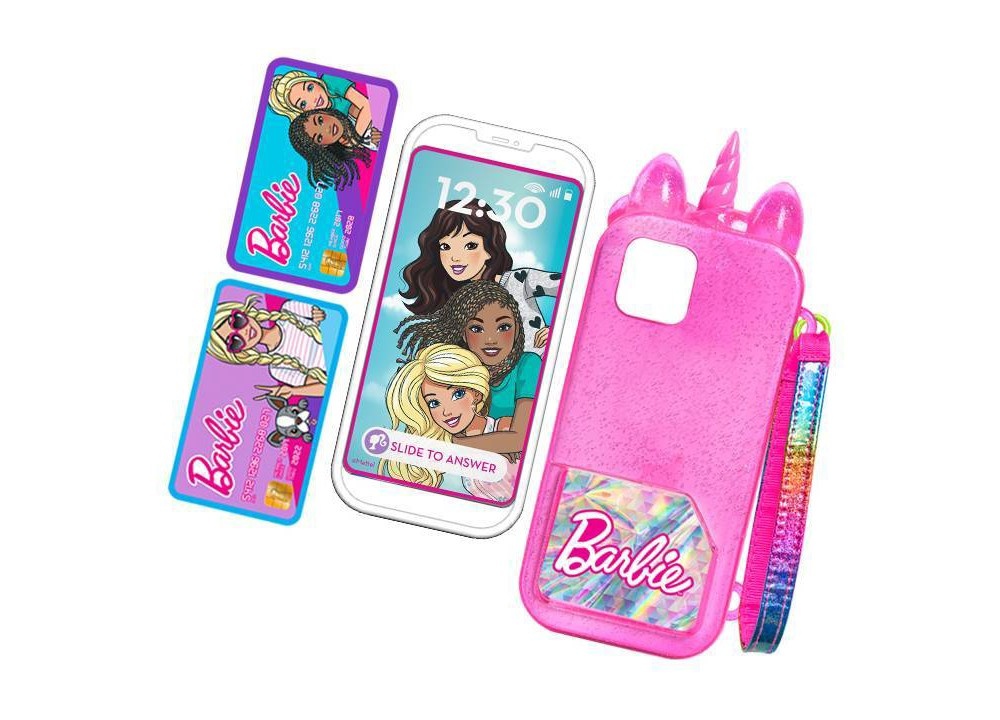 slide 2 of 10, Barbie Unicorn Play Phone Set, 1 ct