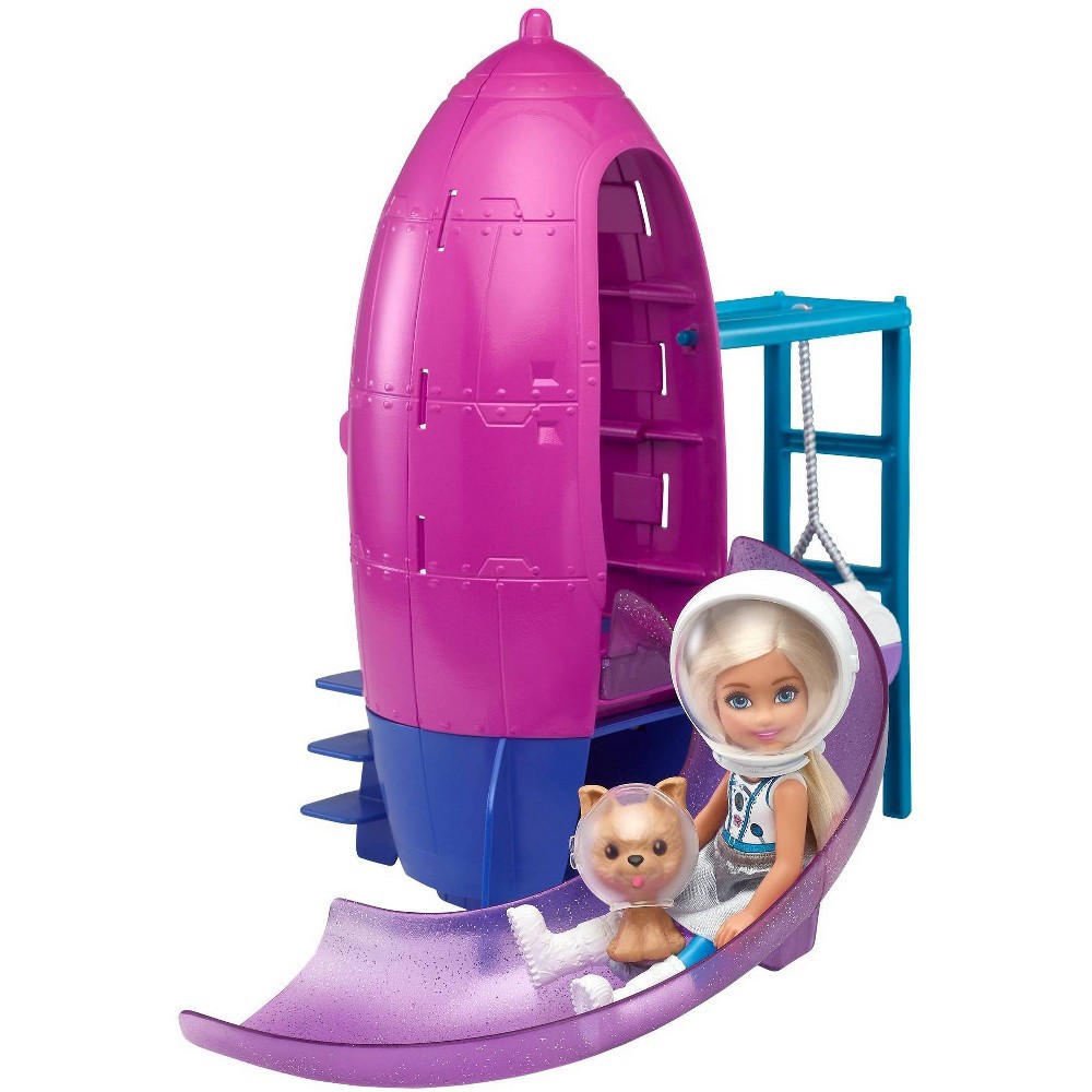 slide 4 of 6, Barbie Space Discovery Chelsea Doll & Rocketship-themed Playset, 1 ct