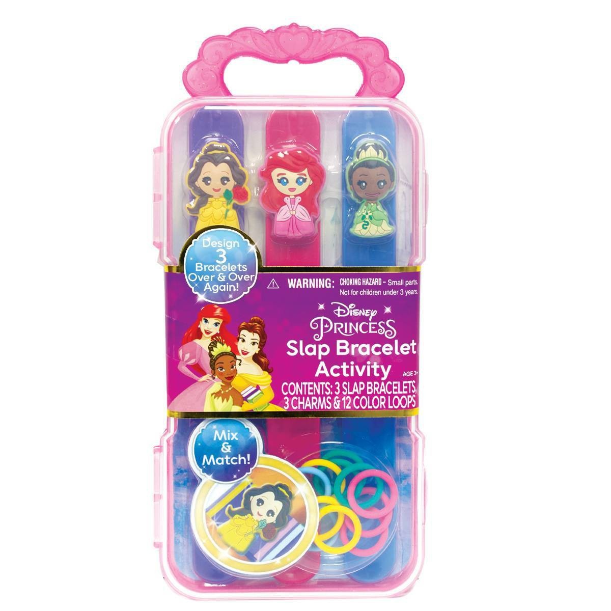 slide 1 of 8, Disney Princess Slap Bracelet Activity Kit, 1 ct