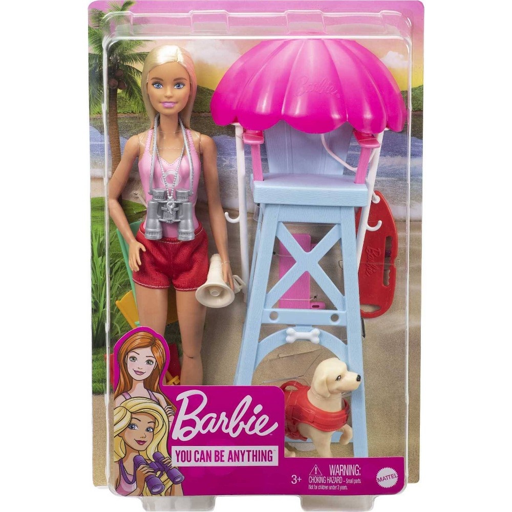 slide 4 of 5, ​Barbie Careers Lifeguard Doll Playset, 1 ct