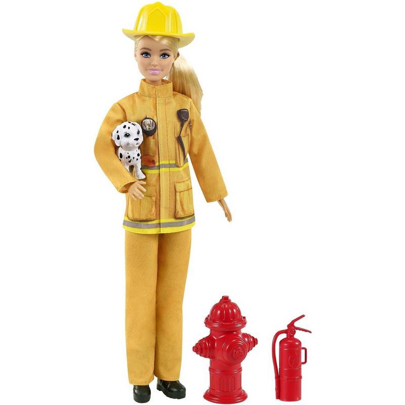 slide 5 of 6, ​Barbie Careers Firefighter Doll Playset, 1 ct