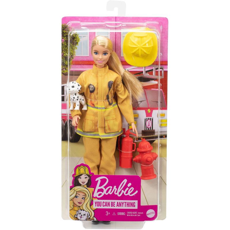 slide 6 of 6, ​Barbie Careers Firefighter Doll Playset, 1 ct