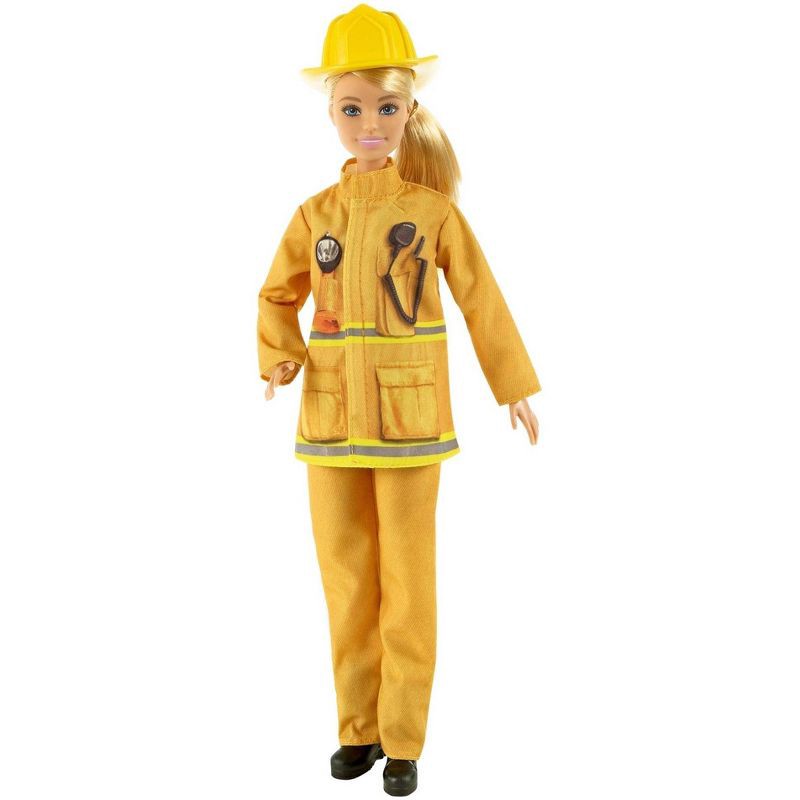 slide 1 of 6, ​Barbie Careers Firefighter Doll Playset, 1 ct