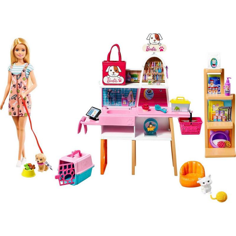 slide 1 of 6, Barbie Pet Boutique Playset, 1 ct