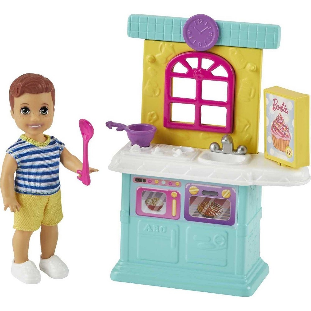 slide 2 of 6, Barbie Skipper Babysitters Inc. Kitchen Playset, 1 ct