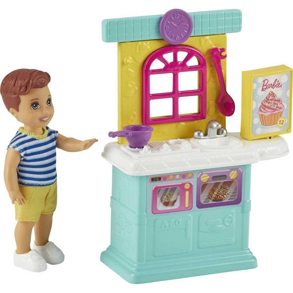 slide 3 of 6, Barbie Skipper Babysitters Inc. Kitchen Playset, 1 ct