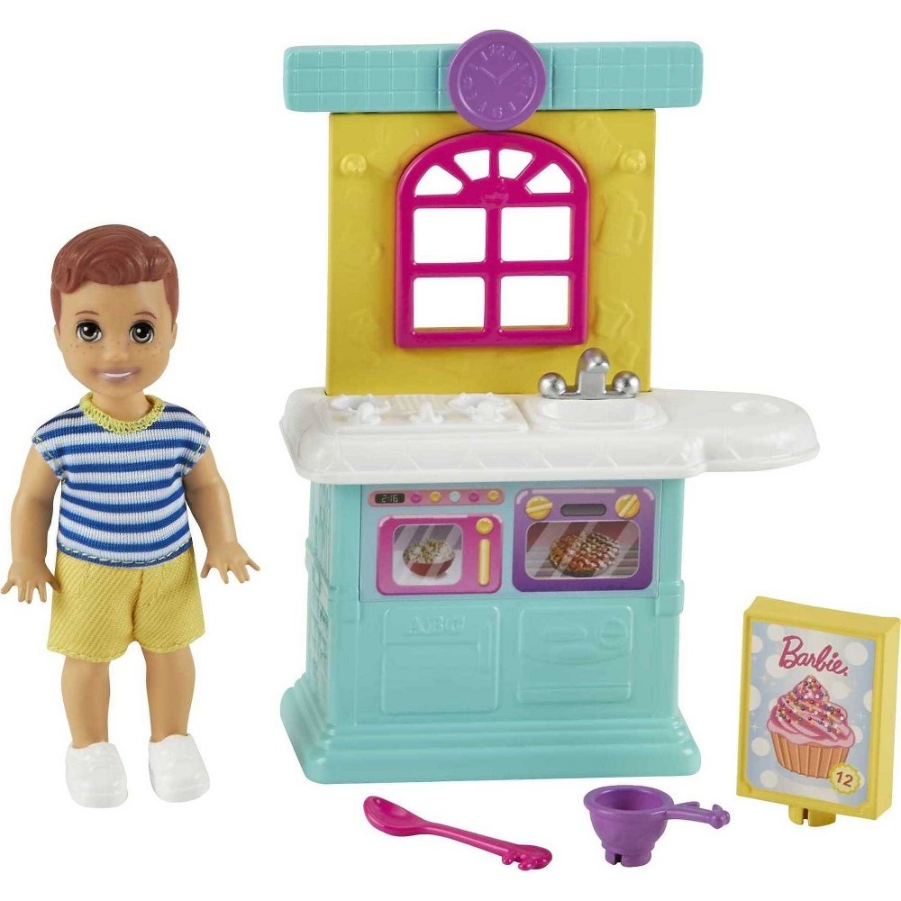 slide 4 of 6, Barbie Skipper Babysitters Inc. Kitchen Playset, 1 ct