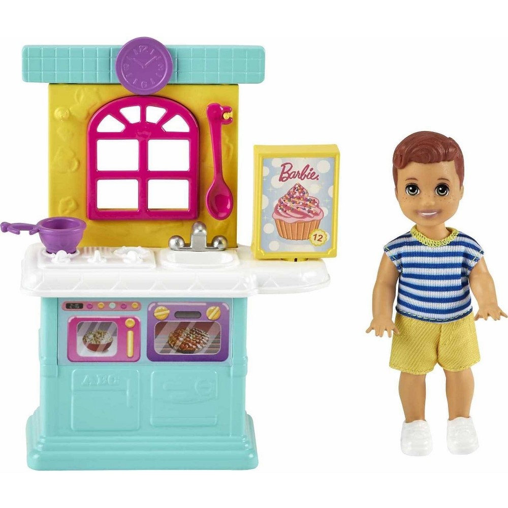 slide 5 of 6, Barbie Skipper Babysitters Inc. Kitchen Playset, 1 ct