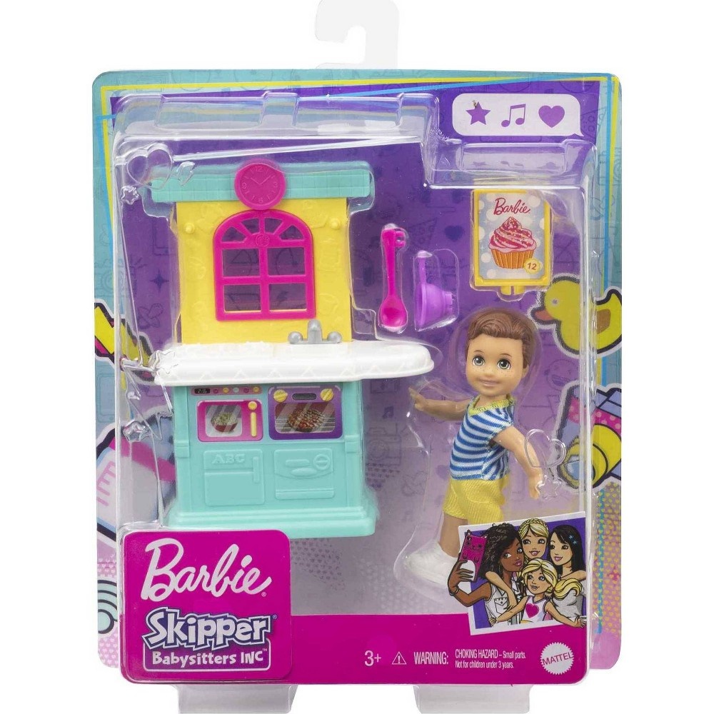 slide 6 of 6, Barbie Skipper Babysitters Inc. Kitchen Playset, 1 ct