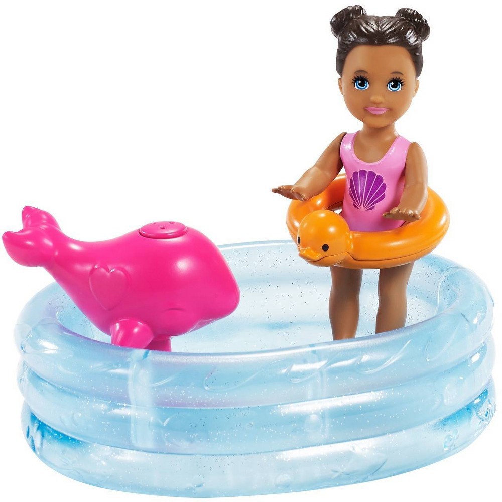 slide 5 of 6, Barbie Skipper Babysitters Inc Dolls and Playset - Pool, 1 ct