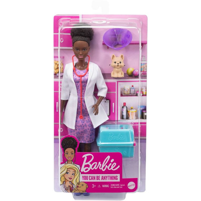 slide 3 of 6, ​Barbie Careers Veterinarian Doll Playset, 1 ct