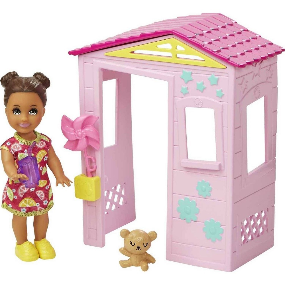 slide 3 of 5, Barbie Skipper Babysitters Inc. Playhouse Playset, 1 ct