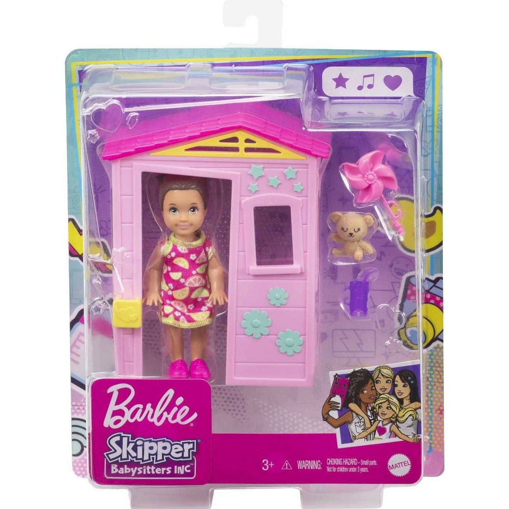 slide 5 of 5, Barbie Skipper Babysitters Inc. Playhouse Playset, 1 ct