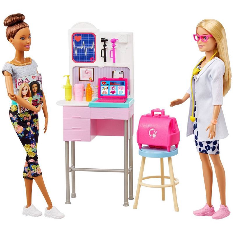 slide 2 of 5, ​Barbie Careers Medical Doctor Doll Playset, 1 ct