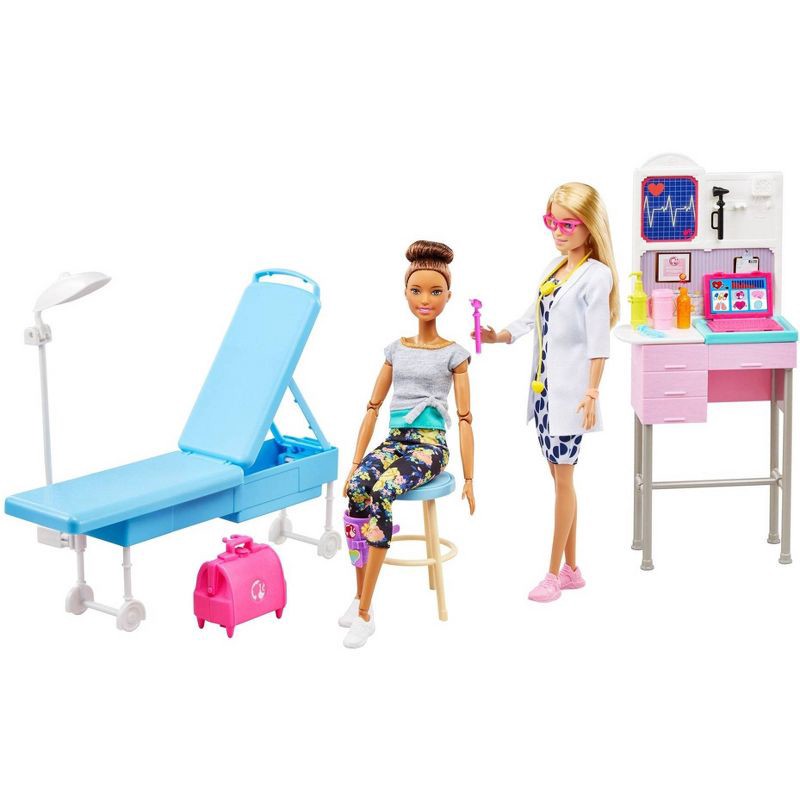 slide 3 of 5, ​Barbie Careers Medical Doctor Doll Playset, 1 ct